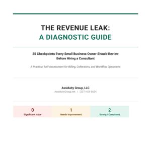 The Revenue Leak — A Diagnostic Guide
